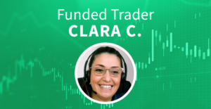Topstep Trader Clara C. Is Up $11K In Her Funded Account!