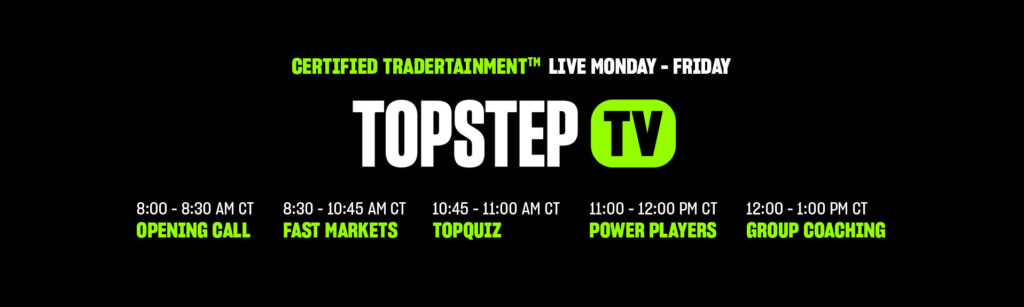TopstepTV Schedule