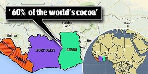 World Cocoa Map 02-11-2024